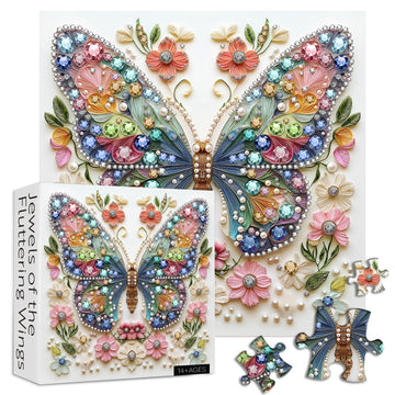 Joyas de las alas de alas Jigsaw Puzzle 1000 piezas